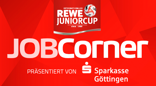 Job Corner des Int. REWE JUNIORCUP  | Internationales U19-Turnier in der Lokhalle Göttingen